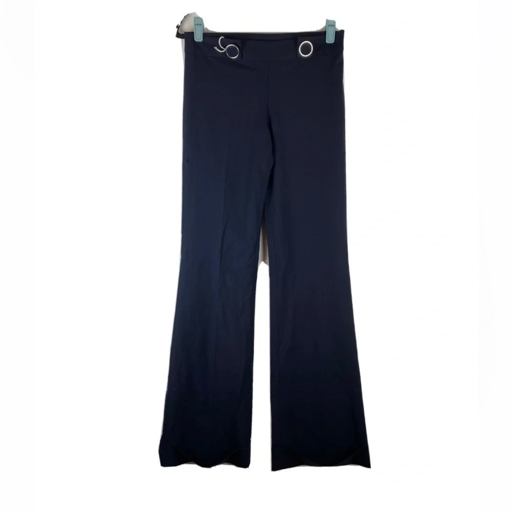 Tory Burch Navy Blue Sailor Style Pants Trousers Women's Size 2